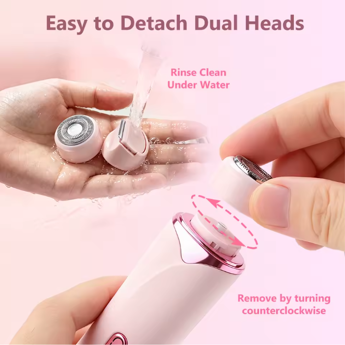 2-in-1 Painless Bikini Hair Trimmer