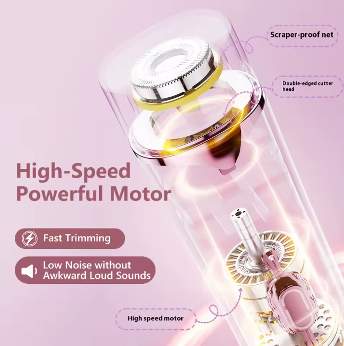 2-in-1 Painless Bikini Hair Trimmer
