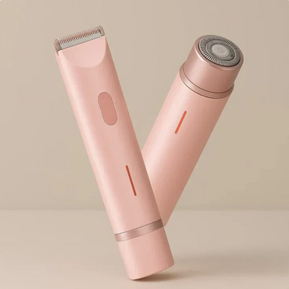2-in-1 Painless Bikini Hair Trimmer