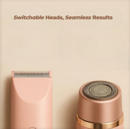2-in-1 Painless Bikini Hair Trimmer